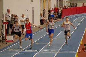 Wojtek K na mecie w Spale