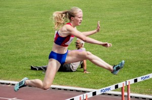 Martyna w biegu na 400ppł