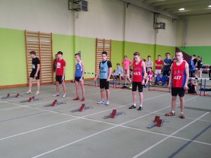 1-Start do finału 60m - Marcin Kaczor 463 i Patryk Manicki 467