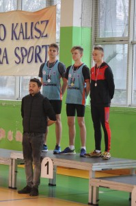 Patryk na podium