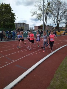 Start do biegu na 800m