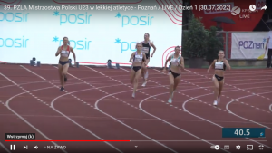 Sara wyjście z wirażu